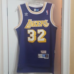 Magic Johnson Lakers Jersey